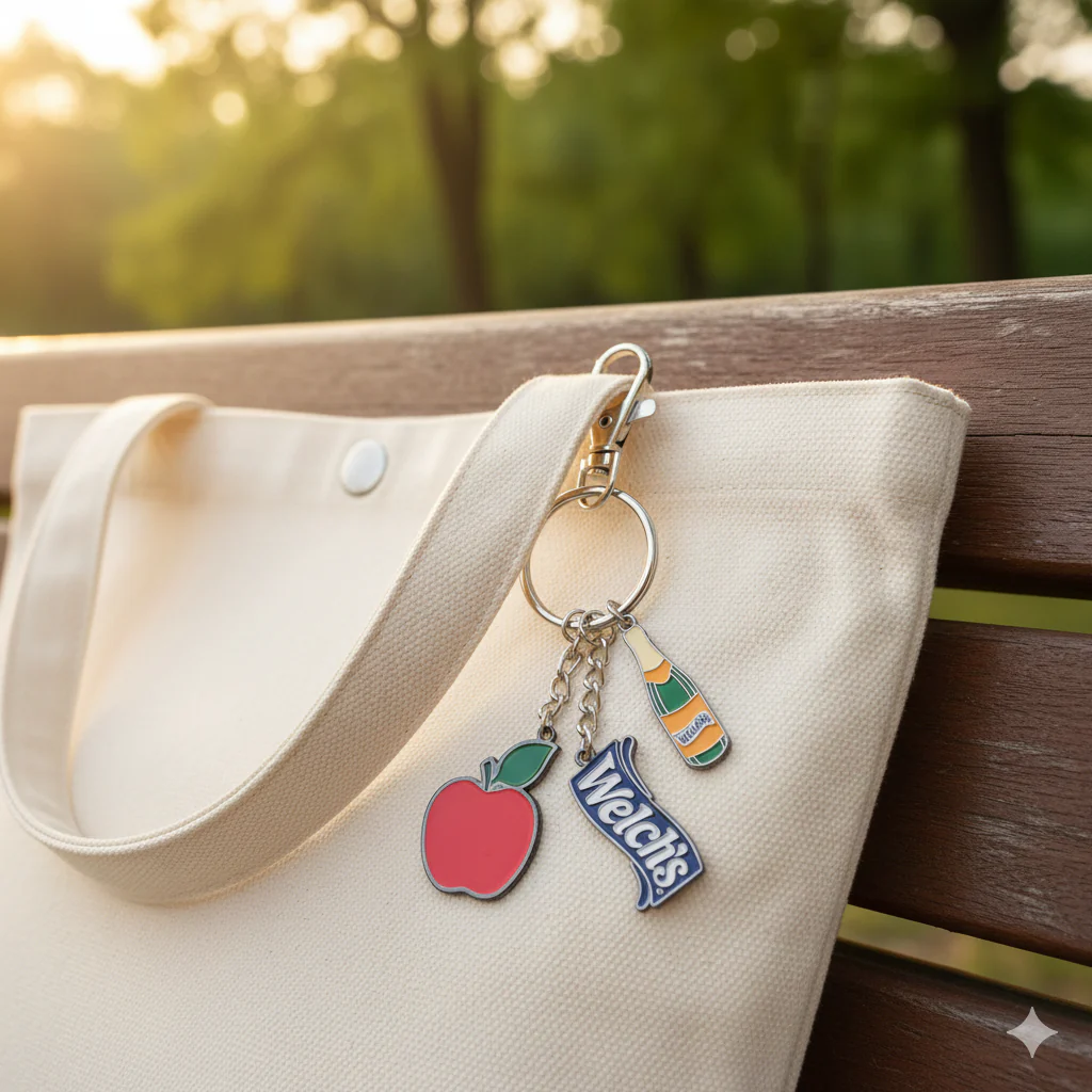 Welch's Crisp Apple Bag Charm / Keychain - Image 3
